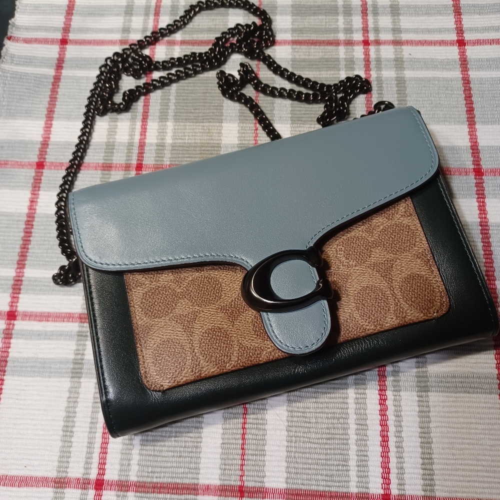 Coach Colorblock Tabby Clutch/Crossbody Bag (86094)